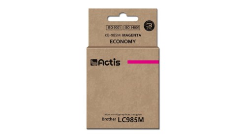 Tusz ACTIS KB-985M (zamiennik Brother LC985M Standard 19,5 ml czerwony)