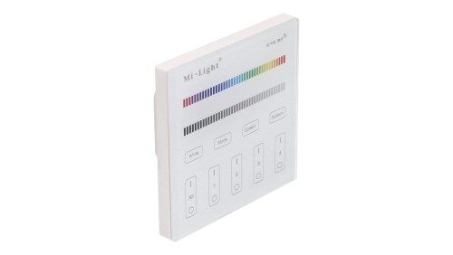 Panel MiLight 4strefy RGBW 230V biały sterownik T3