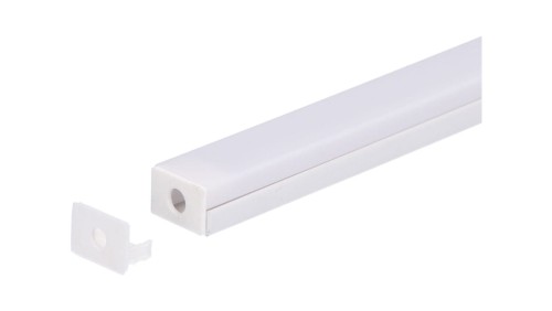 Zaślepka PCV Standard biała z otworem