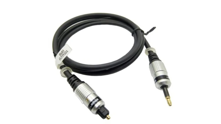 Kabel optyczny T-J Toslink Jack SPDiF (Toslink - mini Toslink) OP50 2,5m