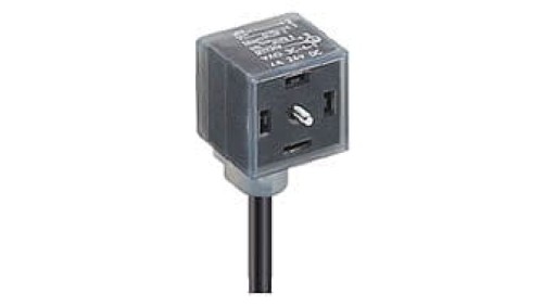 Kabel konfekcjonowany jednostronnie zakończony złącze zaworowe DIN EN 175301-803 typ A VAD 3C-4-1-228/5 M