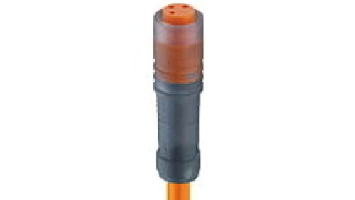 Kabel konfekcjonowany sensor/aktuator M8 jednostronnie zakończony 3-polowy żeńskie proste złącze RKM 3-06/2 M