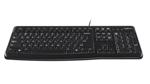 Klawiatura membranowa Logitech K120 920-002479 (USB 2.0 (US) kolor czarny)