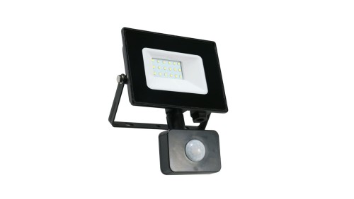 Naświetlacz LED 20W 1600LM 6000K 120st IP44 PIR czujnik HFL120CS