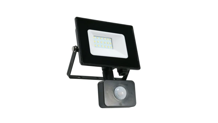 Naświetlacz LED 20W 1600LM 6000K 120st IP44 PIR czujnik HFL120CS