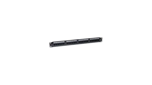 Patch panel UTP Cat5e 24 porty RJ45, 1U