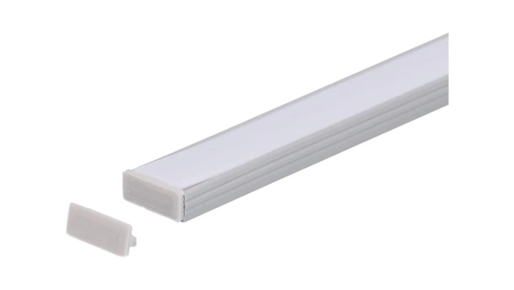 Zaślepka PCV Line Slim szara