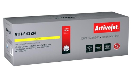 Toner Activejet ATH-F412N (zamiennik HP 410A CF412A Supreme 2300 stron żółty)