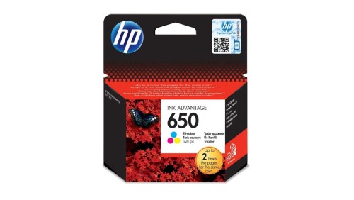 Tusz HP CZ102AE (oryginał HP650 HP 650 5 ml kolor)