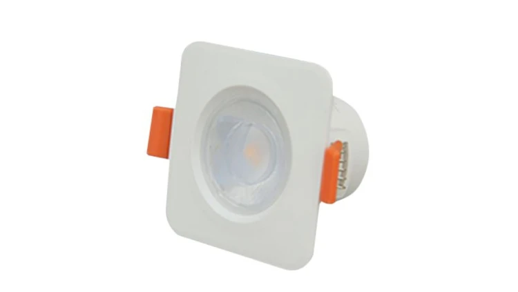 Oprawa downlight podtynk 8W 640lm 6500K 60st IP40 kwadrat HDW082MC