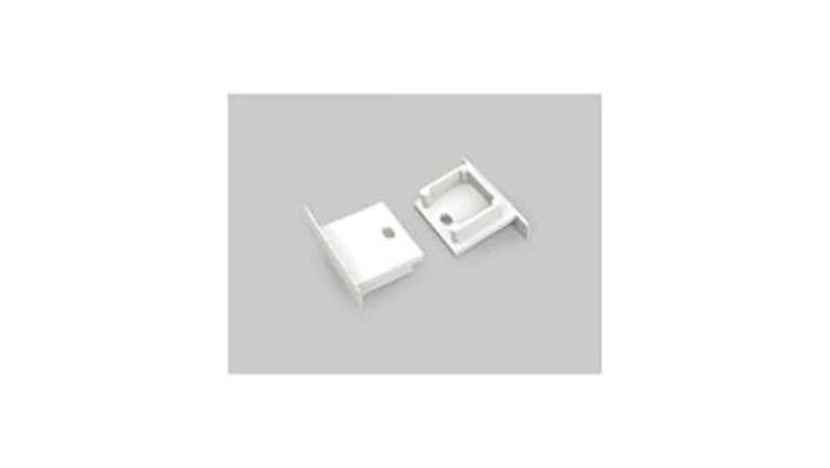 Zaślepka do profil Smart-IN16 biała z otworem f6009901 /1szt/