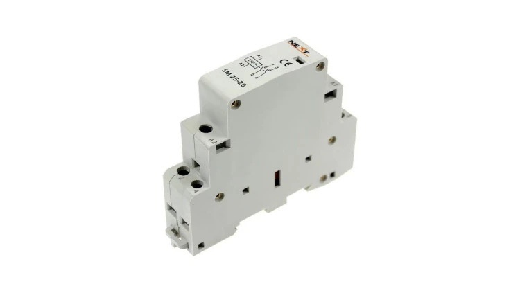 Stycznik modułowy 25A 230V 1P styki 2xNO (zwierne) NSM25 20
