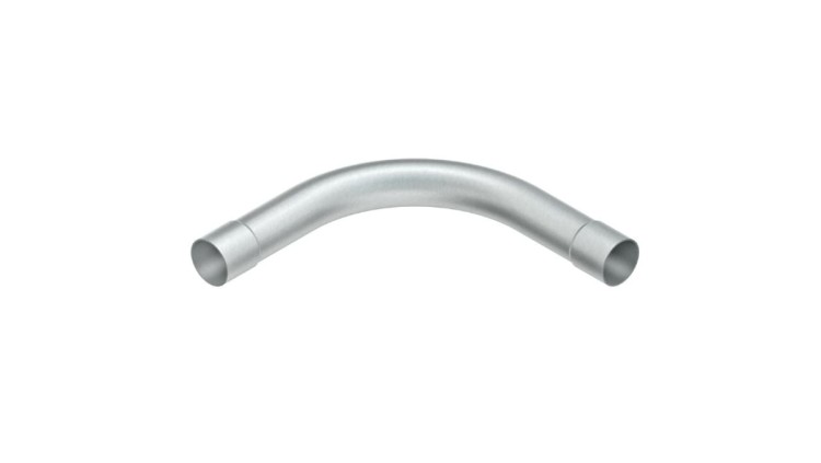 Łuk rury aluminiowy 63 mm IESB 63 AL