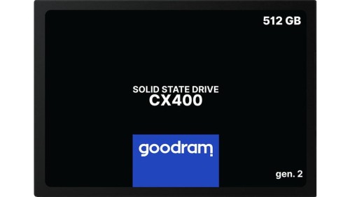 DYSK SSD GOODRAM 512GB Gen. 2 SATA III 2,5 CX400