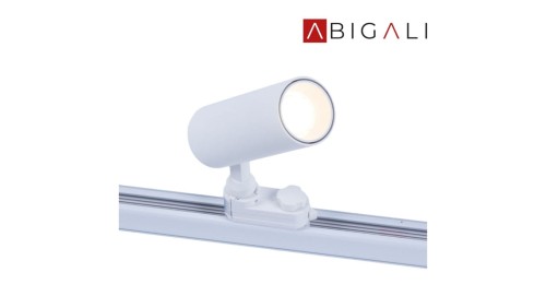 Abigali Reflektor szynowy biały 3-fazowy Posh Cree COB 12W CRI80 36 4000K, Abigali-RSL3B12NW-36