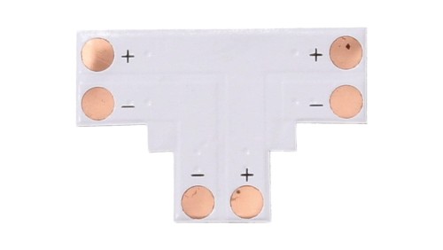 Złączka do taśmy led mono 8mm PCB T