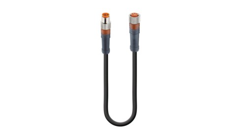Kabel konfekcjonowany obustronne złącza M8 4-pin męskie proste M8 4-pin żeńskie proste RSMV 4-RKMV 4-225/7 M
