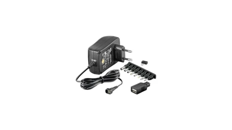 Zasilacz 230V uniwersalny 3-12V regulowany 1,5A IPW-NTS1500G