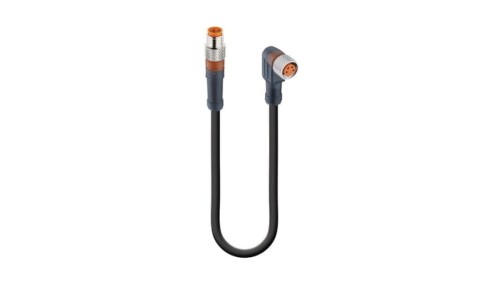 Kabel konfekcjonowany obustronnie zakończony złącze M8 4-pin męskie żeńskie proste kątowe RSMV 4-RKMWV 4-225/0,3 M
