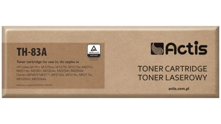 Toner ACTIS TH-83A (zamiennik HP 83A CF283A, Canon CRG-737 Supreme 1500 stron czarny)