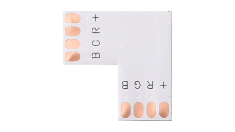 Złączka do taśmy led rgb 10mm PCB L