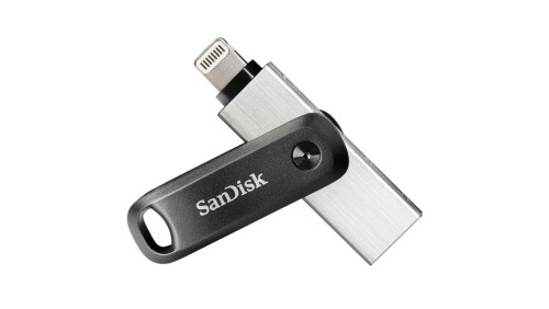 Pendrive SanDisk iXpand GO SDIX60N-128G-GN6NE (128GB Lightning, USB 3.0 kolor srebrny)
