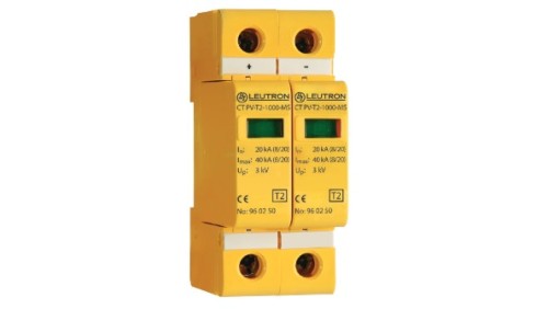 Ogranicznik przepięć DC do systemów PV, T2, 1000V, CT PV-T2/2-0/1000, 960222