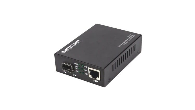 Media Konwerter 10GBase-T na 10GBase-R, 10GB SFP+/10GB RJ45