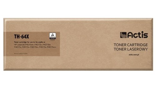 Toner ACTIS TH-64X (zamiennik HP 64X CC364X Standard 24000 stron czarny)