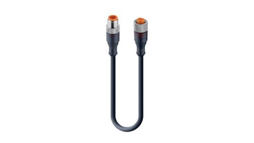 Kabel konfekcjonowany obustronnie zakończony złącza M12 4-pin męskie żeńskie proste RST 4-RKT 4-225/10 M