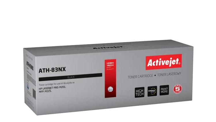 Toner Activejet ATH-83NX (zamiennik HP 83X CF283X Supreme 2200 stron czarny)