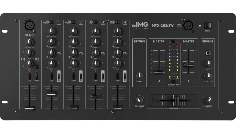 Mikser stereo dla DJ MPX-205/SW