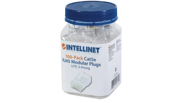 Wtyk RJ45 8P/8C UTP Cat5E Na Drut 100 Sztuk 502399