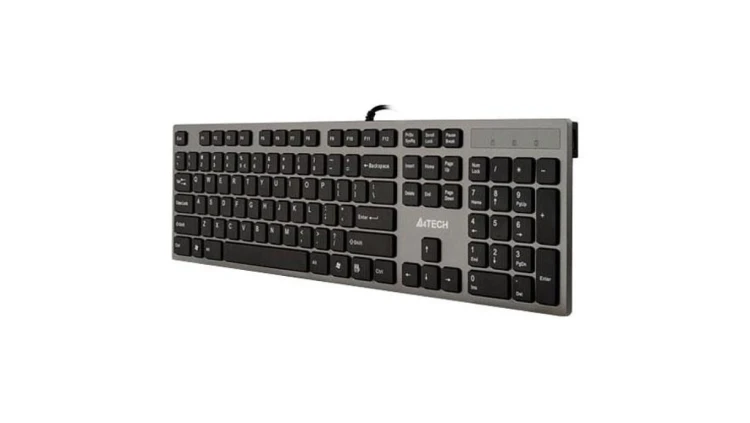 Klawiatura membranowa A4 TECH KV-300H A4TKLA39976 (USB 2.0 (US) kolor czarny)