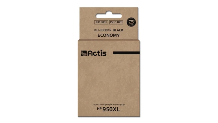 Tusz ACTIS KH-950BKR (zamiennik HP 950XL CN045AE Standard 80 ml czarny)