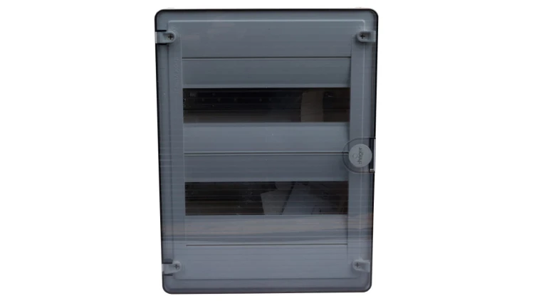 Rozdzielnica modułowa 2x12 natynkowa IP40 Golf (drzwi transparentne) VS212TD
