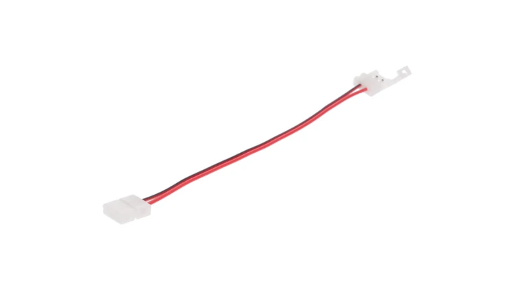 Złączka do taśmy led mono 8mm taśma-przewód-taśma