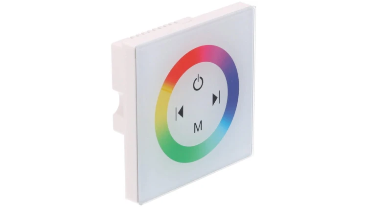 Sterownik LED panel RGB 3x4A biały 12-24V Prescot