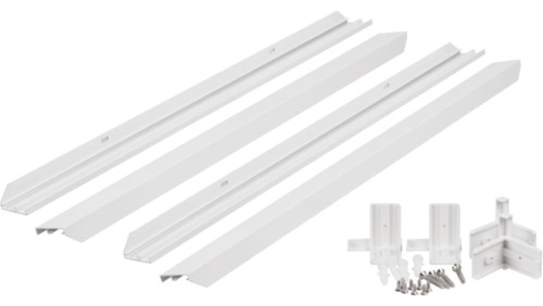 Ramka natynkowa do Panel LED 60x60 biała LOP901W
