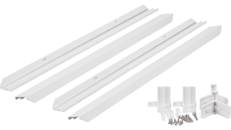 Ramka natynkowa do Panel LED 60x60 biała LOP901W