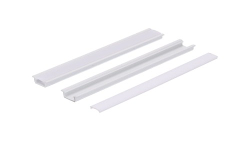 Profil led PCV Fuga Slim 16x7 2m biały ML