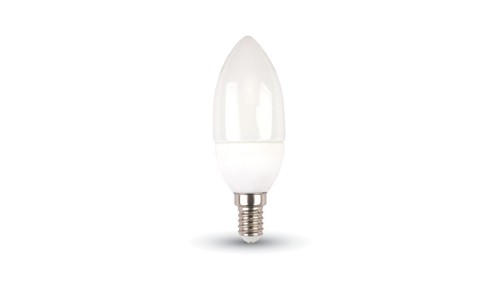 Żarówka LED VT-226 SAMSUNG CHIP 5.5W E14 C37 6400K 470lm A+ 200st. 173
