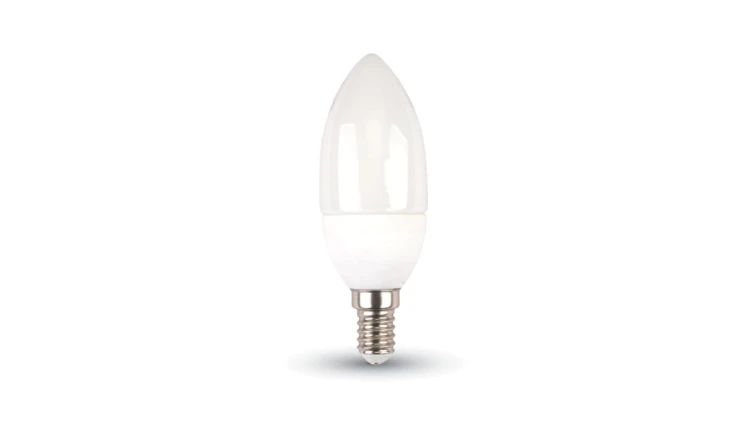 Żarówka LED VT-226 SAMSUNG CHIP 5.5W E14 C37 6400K 470lm A+ 200st. 173