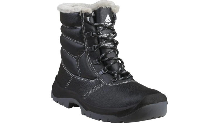 Trzewiki ze skórzanego kruponu barwionego podszewka futerko czarne rozmiar 40 JUMPER3 S3 FUR HC SRC JUMP3S3HCNO40