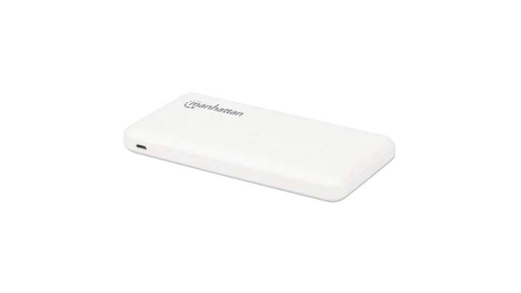 Zasilacz PowerBank 10000mAh 2x USB-A 2.1A/1A Kabel USB 2w1