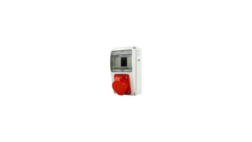 Rozdzielnica siłowa n/t 1x32A 5P 6-mod. IP44 134x240x105 mm NBOX-6M.2