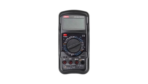 Miernik uniwersalny Multimetr Tester tranzystorów, diod, pojemność, rezystancja, prąd AC/DC, napięcie AC/DC UT-52