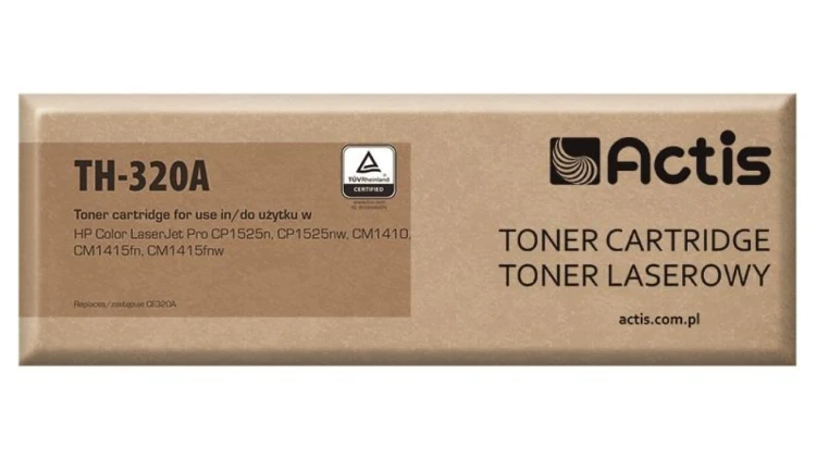 Toner ACTIS TH-320A (zamiennik HP 128A CE320A Standard 2000 stron czarny)