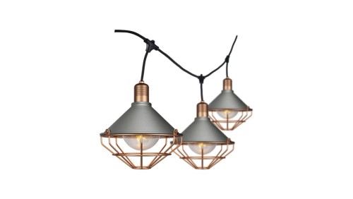 Girlanda Ogrodowa Różowe Złoto 6x E27 3m IP65 8975