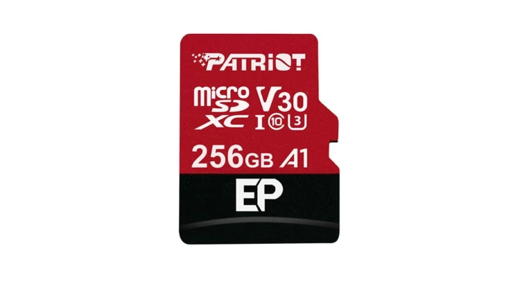 Karta pamięci Patriot Memory EP Pro PEF256GEP31MCX (256GB Class 10, Class U3 Karta pamięci)